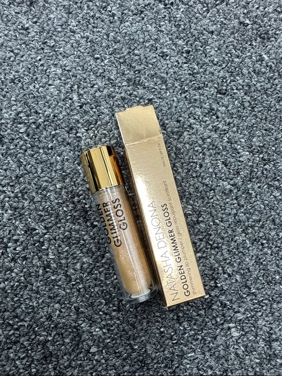 Natasha Denona Golden Glimmer Gloss – Shimmery Gold Lip Gloss - Picture 1 of 4